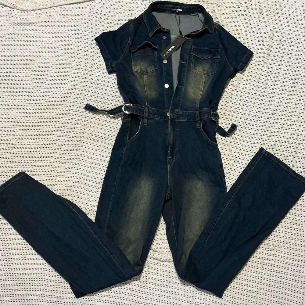 Fashion Nova Indigo Denim Jacket